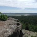 Views from the lookout at the end of the Lakeview trail