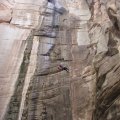 Rapelling in Sundance canyon