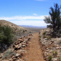 Hiking along the Black Canyon trail