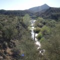 Cave creek as seen from the Metate - Spur cross loop hike