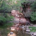 West fork of Oak Creek canyon