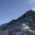 Browns Peak trail in the winter