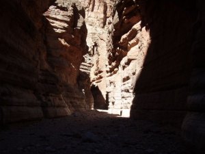 Shadows in Tuckup canyon