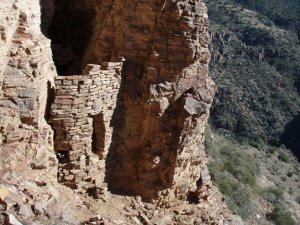 Ruins in copper fork