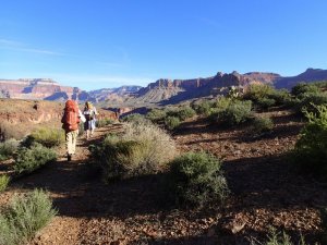 Along the Tonto Trail