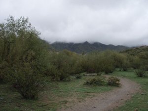 Hiking on the Quartz trail