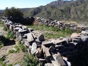 Walls of the Sears Kay site