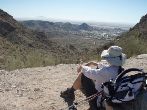 Views from the top of Telegraph pass trail