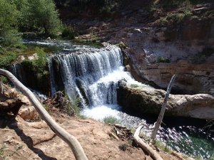 Fossil springs waterfall